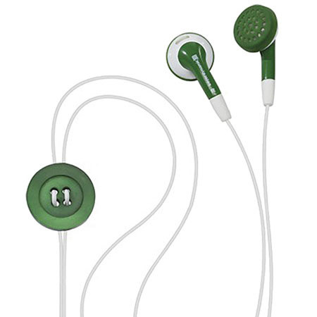 Beyerdynamic DTX 11 iE Sporty Ear Buds, Green