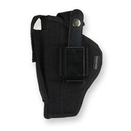 Bulldog Extreme Belt and Clip Ambi Holster, Fits Autos w/2.5-3.75" Barrels,Black