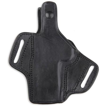 Bulldog Deluxe Molded Revolver Leather Holster, Thumb Break, Right Hand, Medium