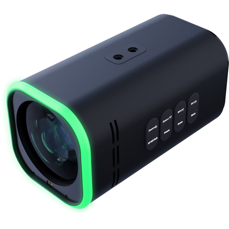 BirdDog Maki Ultra 8.4MP 4K UltraHD NDI|HX3 12x Box Camera Black