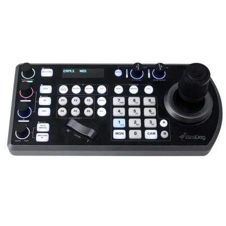 BirdDog PTZ Keyboard Controller with NDI, VISCA, RS-232, RS422