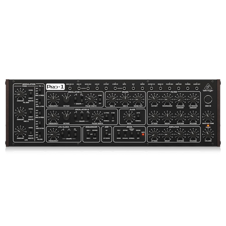 Behringer PRO-1 Semi-Modular Analog Synthesizer with Dual VCOs, VCF and VCA