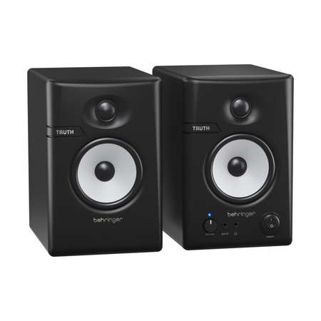 Behringer TRUTH Audiophile 3.5" Bluetooth Studio Monitors with Advanced Waveguide Technology, Pair