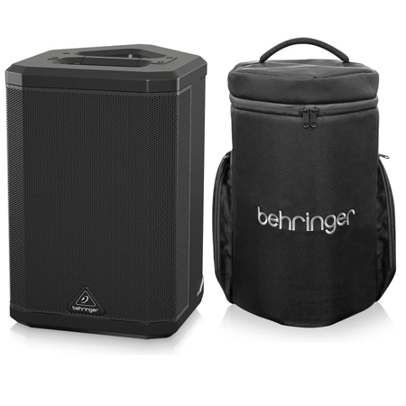Behringer B1C 200W AIO Portable PA Bluetooth Speaker, Bundle with B1 Backpack