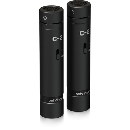 behringer C-2 新品未使用　デシケーター保管 Behringer C-2 Dark Edition Matched Studio Condenser Microphones