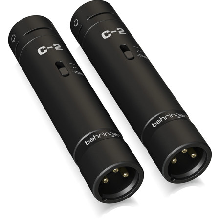 Behringer C-2 DARK EDITION コンデンサーペアマイク Behringer C-2 Dark Edition Matched Studio Condenser Microphones