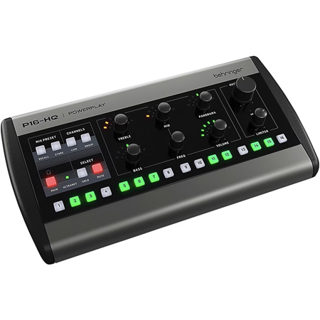 BEHRINGER POWERPLAY P16-M パーソナルミキサー P16-M POWERPLAY - 製品一覧 - ベリンガー公式ホームページ