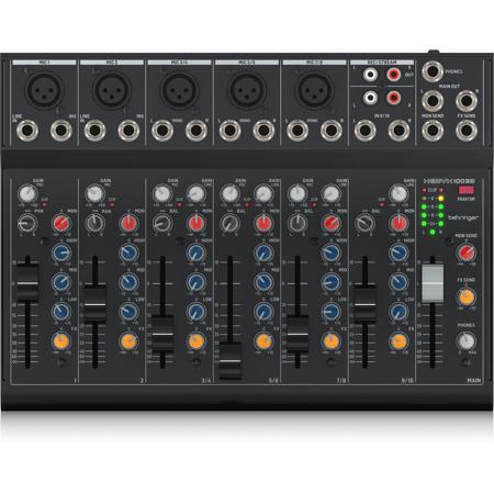 Behringer Xenyx 1002B 10-Input Battery Powered Portable Mixer