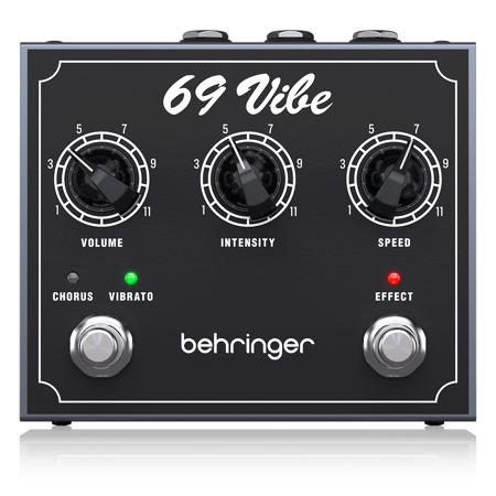 Behringer 69 Vibe Chorus/Vibrato Effect Pedal