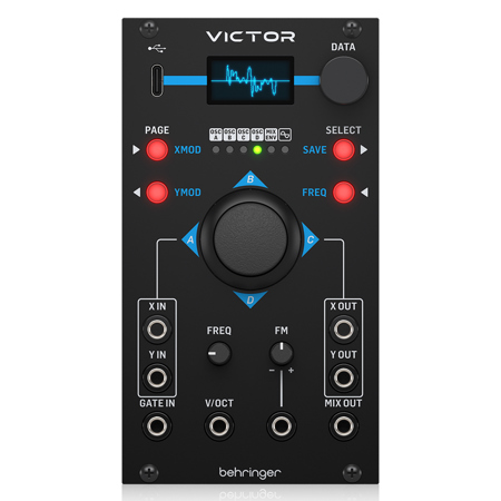 Behringer VICTOR Quad Vector Morphing Oscillator Module for Eurorack