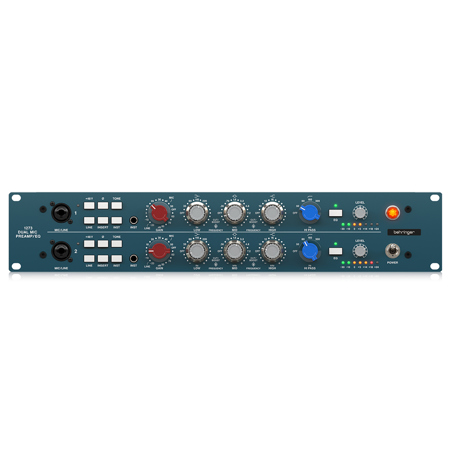 Behringer 1273 2-Channel Smart Microphone Preamplifier w/3-Band
