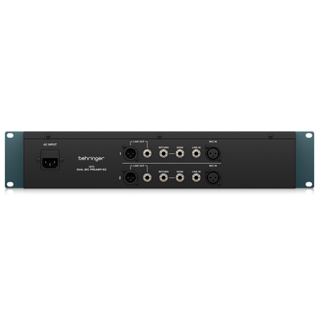 Behringer 1273 2-Channel Smart Microphone Preamplifier w/3-Band