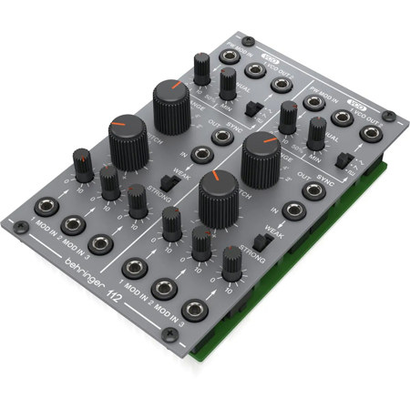 Behringer 112 Legendary Analog Dual VCO Module for Eurorack 0720
