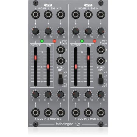 Behringer 121 Legendary Analog Dual VCF Module for Eurorack