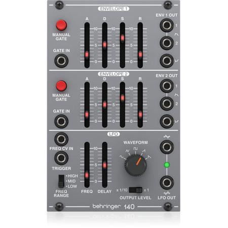 Behringer 140 Legendary Analog Dual Envelope/LFO Module for Eurorack