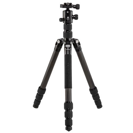 Benro Tripster 2 Series 5-Section Carbon Fiber Travel Tripod/Monopod, Black