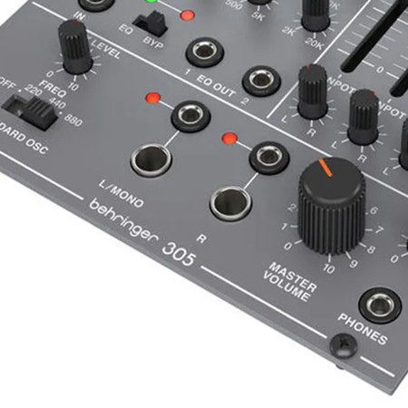 Behringer System 100 305 EQ Mixer Output Eurorack Module 0720