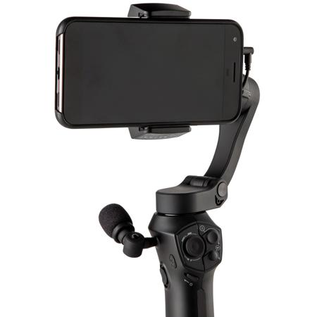 Benro 3XS Lite 3-Axis Handheld Gimbal for Smartphone with Saramonic SmartMic