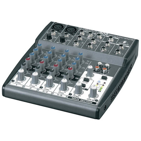Behringer XENYX 802 Small Format Mixer - Silver