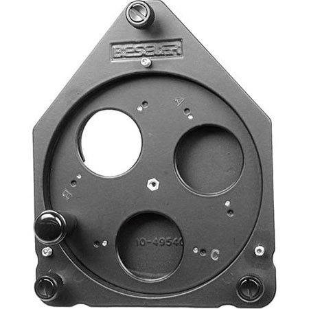 Beseler Three Lens Turret for 45 Series Enlargers