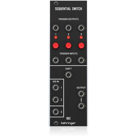 Behringer 962 Sequential Switch Legendary Analog CV Multiplexer Module