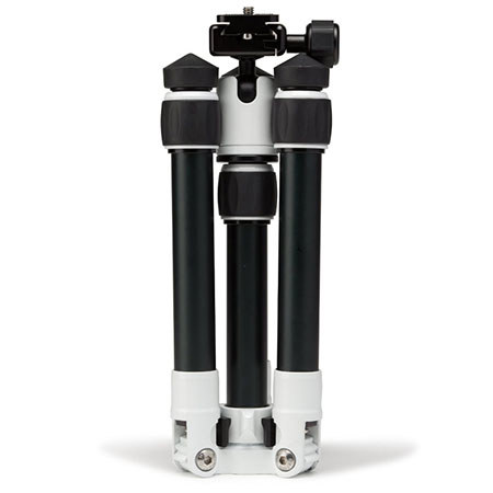 MeFOTO Daytrip Mini 2-Section Aluminum Tripod Kit w/Q00 Ballhead & QR - White
