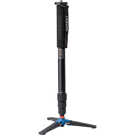 Benro A38TD 4 Section Aluminum Monopod with 3-Leg Locking Base