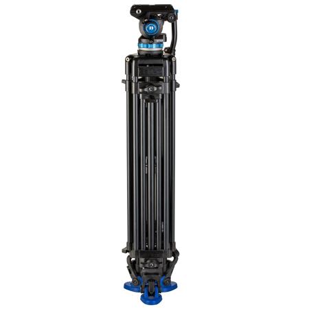Benro A573T 3-Section Dual-Tube Aluminum Video Tripod with S6PRO Video Head