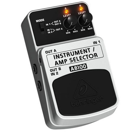 Behringer AB100 Universal 2-Mode A/B Footswitch
