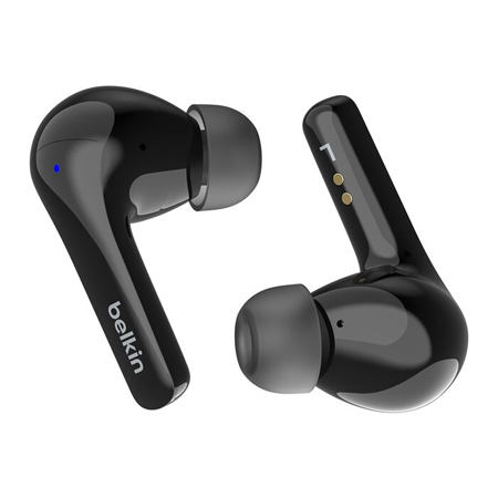 Belkin SoundForm Motion Gen 2 True Wireless Earbuds, Black
