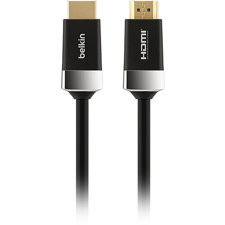 Belkin Advanced Series 6.6' 4K High Speed HDMI Cable with Ethernet, Black