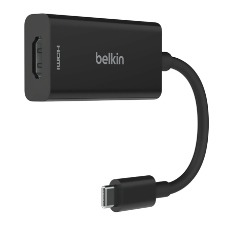 Belkin Connect USB-C to 8K HDMI 2.1 Adapter, Black
