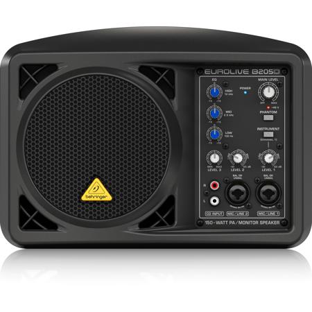 Behringer 2x Eurolive B205D PA and Monitor Speaker System + 2x