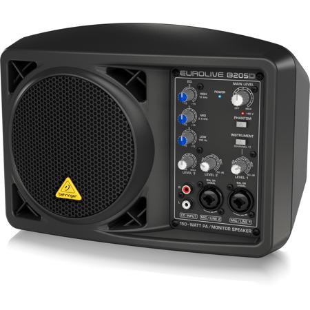 Behringer 2x Eurolive B205D PA and Monitor Speaker System + 2x