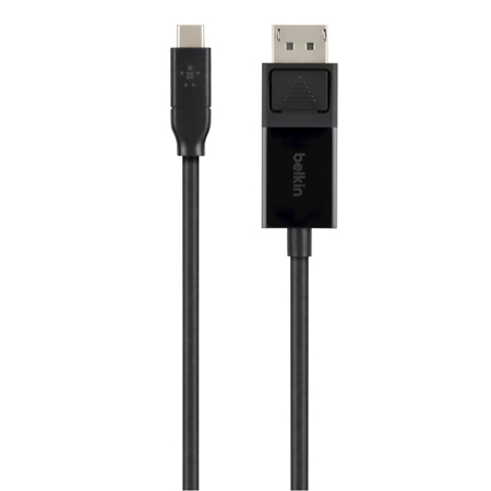 Belkin 6' USB-C to DisplayPort Cable, Black