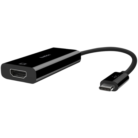 Belkin USB-C to 4K HDMI Adapter, Black