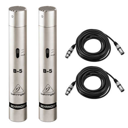 Behringer B-5 Gold-Sputtered Diaphragm Studio Condenser Microphone
