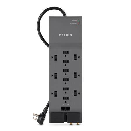 Belkin 12-Outlet Home/Office Surge Protector with 10' Power Cord