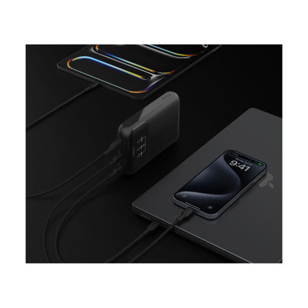 Belkin BoostCharge Pro 65W 20000mAh 3-Port USB-C Laptop
