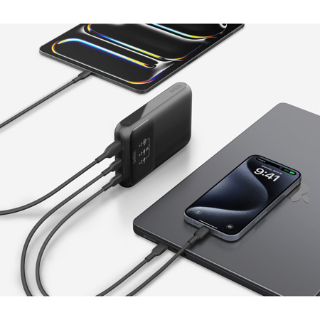 Belkin BoostCharge Pro 65W 20000mAh 3-Port Laptop Power Bank