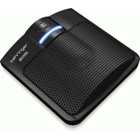 Behringer BU100 Semi-Cardioid Electret Condenser USB Boundary Microphone for Dedicated Vocal Applications