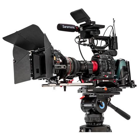 Benro BVX BVX25CFK Carbon Fiber Video Tripod Kit, 55 lb Payload