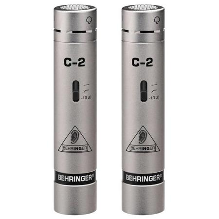 Behringer C-2 2x Matched Studio Condenser Microphones
