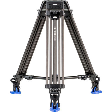 Benro C674TM 100mm Bowl 3-Section Dual Stage CF Tandem-Leg Video Tripod