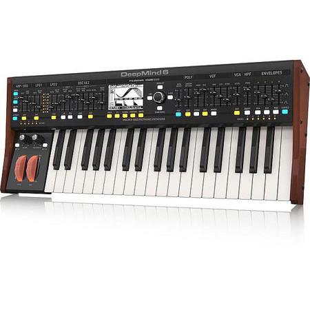 Behringer DeepMind 6 37Key Analog Polyphonic Synthesizer W/Gator Economy Gig Bag