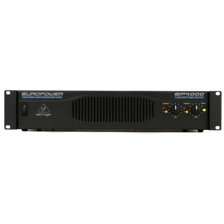 Behringer EP4000 Professional 4000-Watt Stereo Power Amplifier with ATR Technology