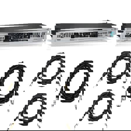 Behringer Europower EPQ304 Professional Stereo Power Amplifier 300W With Cables