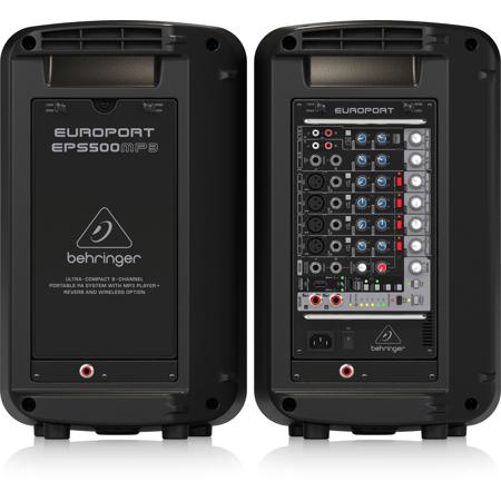 Behringer Europort EPS500MP3 500W 8-Ch Ultra-Compact PA System