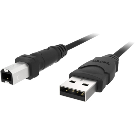 Belkin Pro Series 10' USB 2.0 Type-A to Type-B Device Extension Cable, Black
