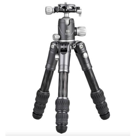 Benro Bat Zero Series 3-Section Carbon Fiber Travel Tripod with VX20 Ball Head